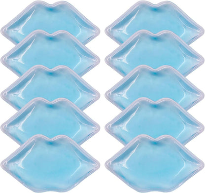 Eye Pad, Gel Eye Pad, Cooling Eye Pads, Gel Eye Mask,Gel Ice Pack, Cooling Ice Eye Masks, Hot Cold Eye Mask, Eye Ice Pack, Gel Eye Mask for Puffy Eyes, Migraine, Puffiness (Lip Pouch)