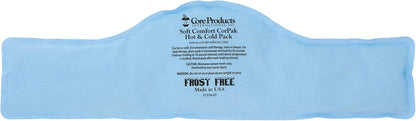 Core Products Soft Comfort CorPak – Reusable Hot & Cold Therapy Pack, Ice Pack for Injuries, No-Frost Compress for Muscle, Back & Joint Pain Relief – 6" x 20", Made in USA