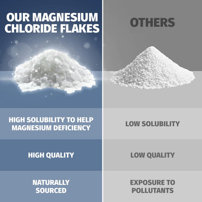 Coach Soak Recovery Bath Soak - Alternative to Epsom Salt Bath Soak - Fast-Absorbing Pure Magnesium Flakes with 21 Minerals, Bath Salts & Essential Oils - 3 lb (1 Pack) - Unscented