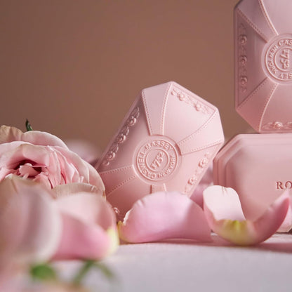 Caswell-Massey Rose Natural Bar Soap for Women, Moisturizing Body Soap Bar for All Skin Types, Made with Essential Oils & Plant-Based Formula for Soft Skin, 3.5 oz
