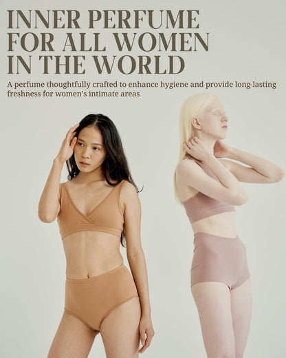 Fatale Rose Inner Perfume - Feminine Beauty & Underwear Sweet Wood Damask Tuber Rose Scents - Fragrance 5ml/0.169 fl.oz