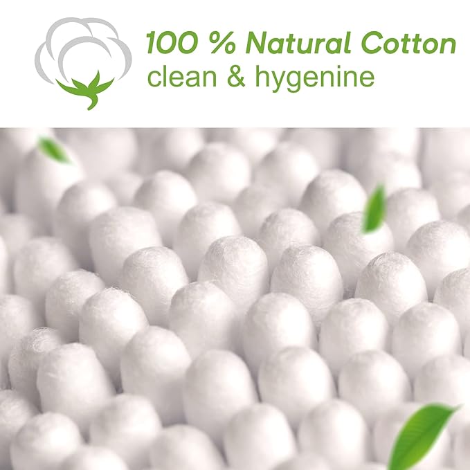 Eyxformula 1000 pcs bamboo cotton