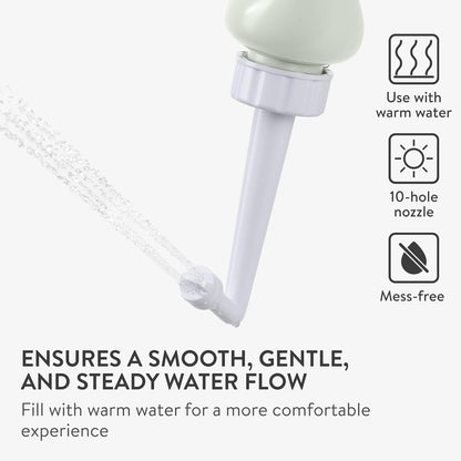 Peri Bottle - Portable Bidet Kit - Travel Perineal Wash Handheld Squeeze Bottles - Postpartum and Labour Essentials for Women - Post Birth Spray Care After Childbirth - Gray