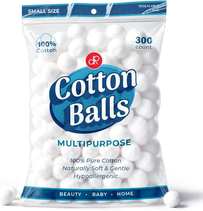 Decorrack 300 small cotton balls