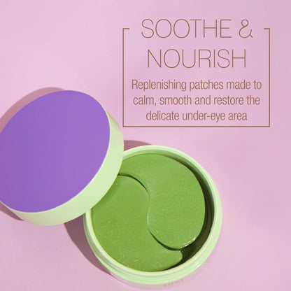 Pixi Beauty Dream-yEYE Calming Hydrogel Under Eye Patches | Vitamin A and Jasminie Help Hydrate and Smooth Under Eyes | 30 pairs / 60 Patches