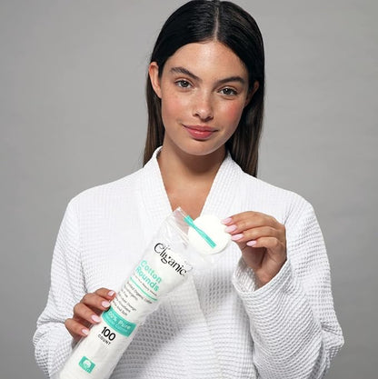 Cliganic premium cotton rounds for