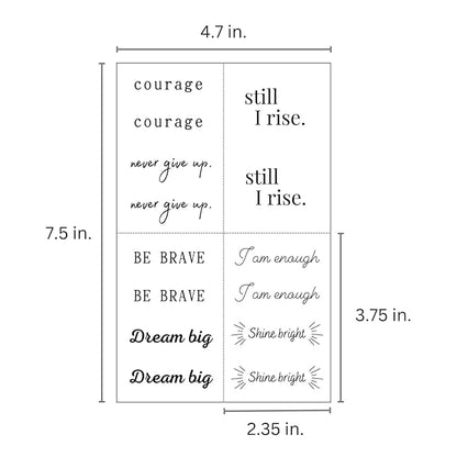 Believe collection - inspirational and