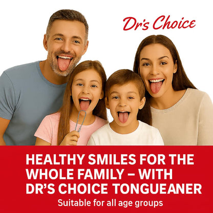 Stainless Steel Tongue Scraper for Adults – Durable, Rust-Resistant Tongue Cleaner with Ergonomic Grip for Daily Oral Care & Fresh Breath – Reusable & Travel-Friendly (Pack Of 4)