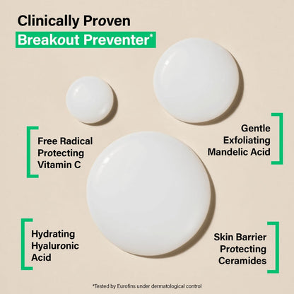 Coats Gentle Hydrating Toning Milk – Hydrates, Protects & Exfoliates to Prevent Breakouts – Dermatologist Approved & Clinically Proven – 4.2 oz