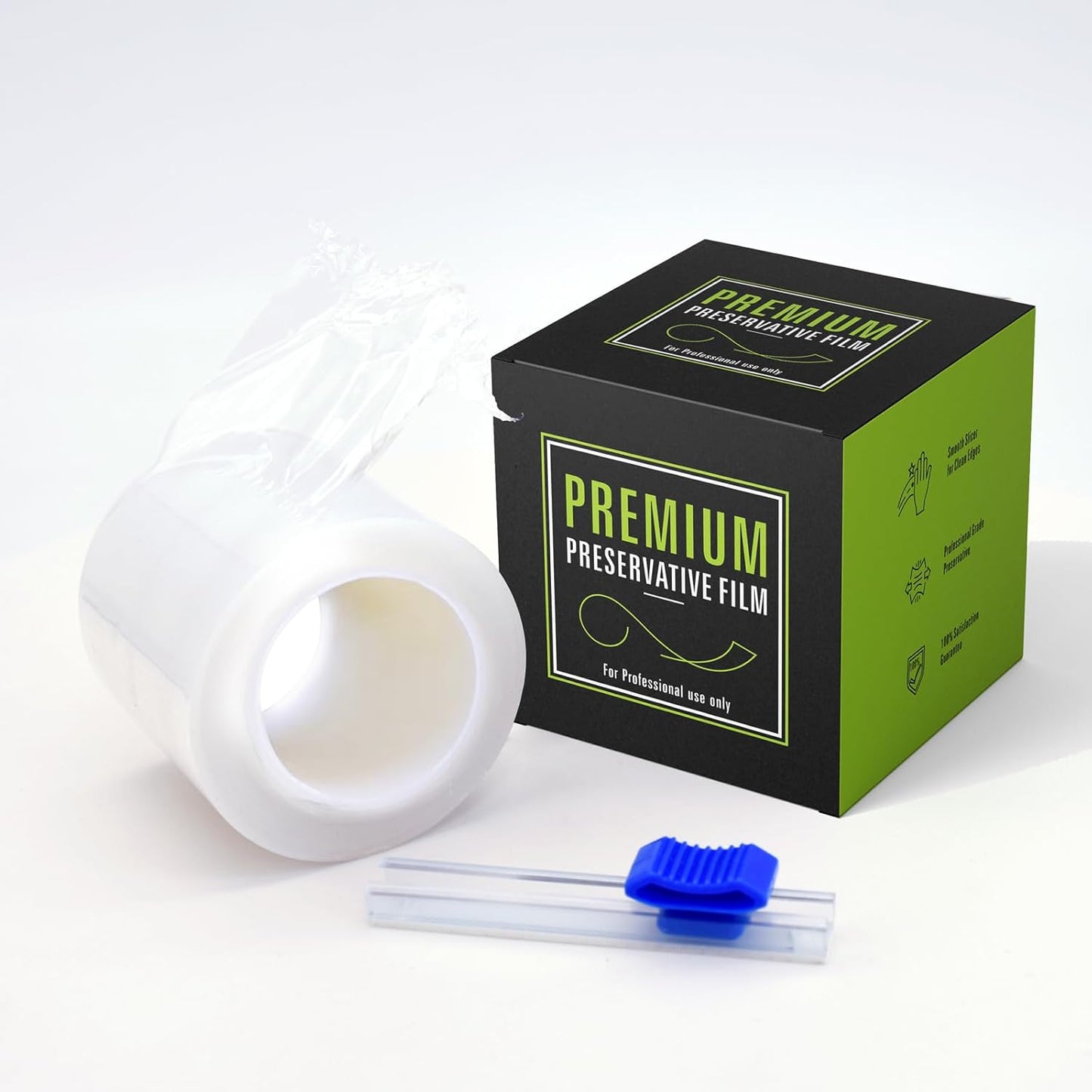 3 Pack Preservative Film Plastic Wrap for Eyebrow Lamination Lash Lift Lip Blush Tint Kit Semi Permanent Make Up PMU Supplies Microblading Kit 42mm Width 200 Meter (3 Pack)