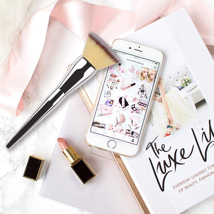 Flat Top Foundation Brush,Daubigny Large Powder Brush Premium Durable Kabuki Makeup Brush Perfect For Blending Liquid,Cream and Flawless Powder,Buffing, Blending,Concealer