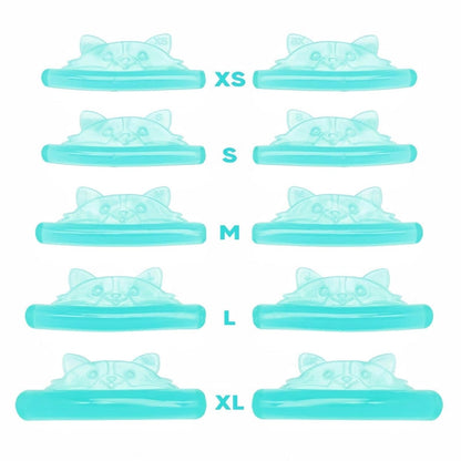 Eyelash Lift Pads Lash Lift Rods Eyelash Perm Silicone Pads 5 Sizes Reusable Soft Lash Lift Shields for Different Length Eyelashes Perfect Lifting