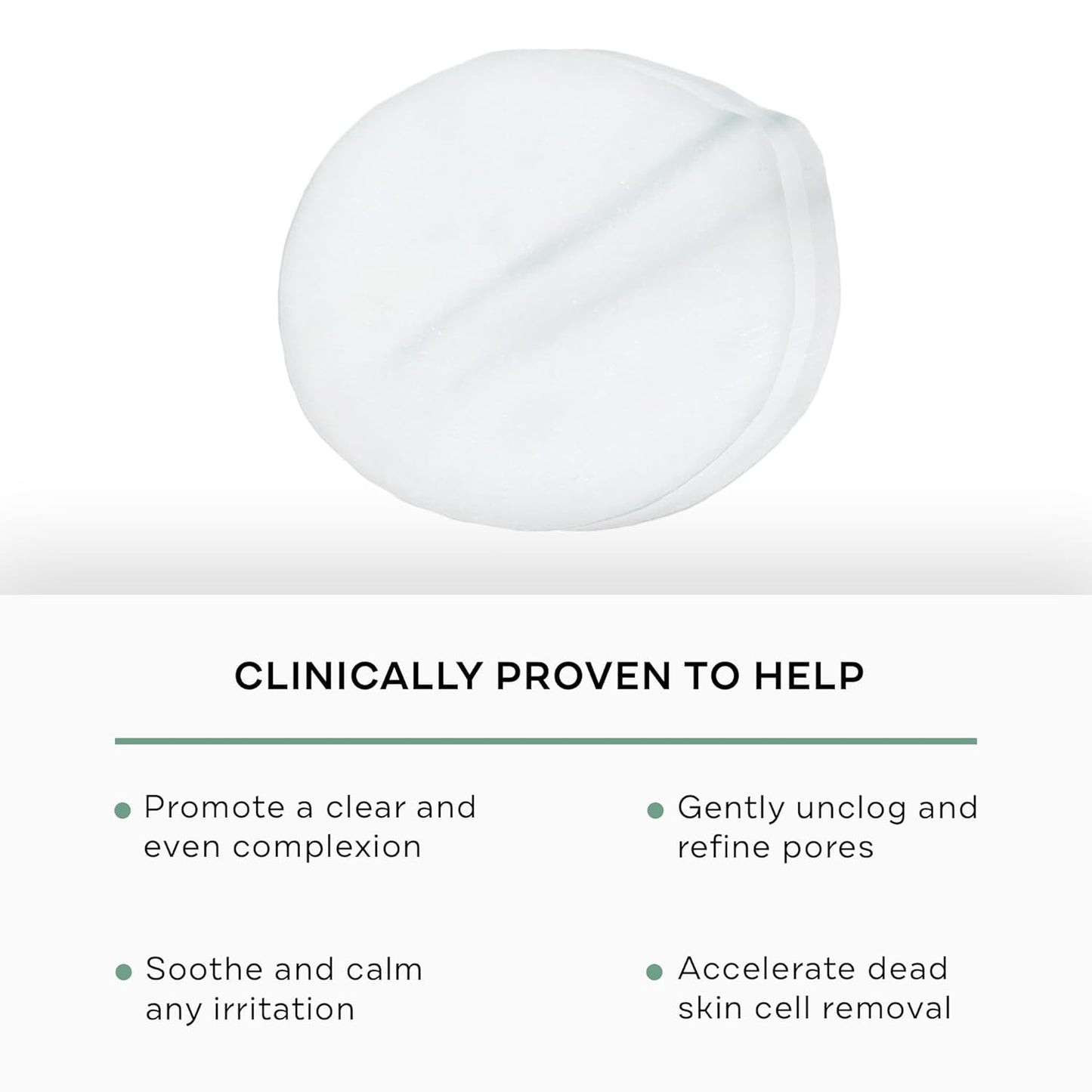 Replenix Gly-Sal Clarifying Acne Pads, 60 Count, Medical-Grade Glycolic Acid & 2% Salicylic Acid Exfoliating Pads for Acne-Prone Skin, Help Clear Blemishes & Refine Pores, Non-Oily