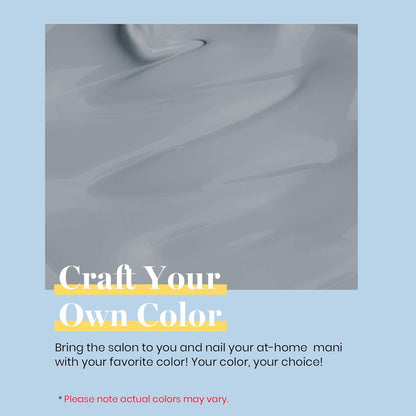 Beetles Grey Gel Nail Polish - Fall Elegance All Season Gel Polish Soak Off U V LED Nail Lamp DIY Home Salon Manicure Nail Art 0.51 Oz Gifts for Women