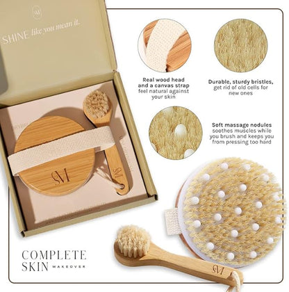 Csm dry brushing body brush