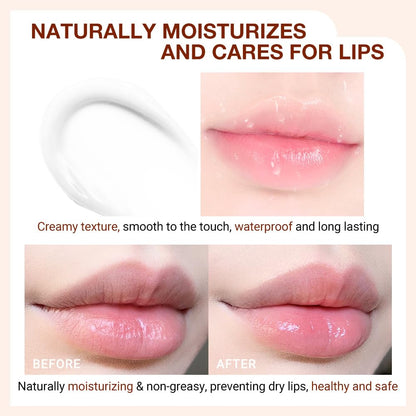 evpct 4Pcs Magic Color Changing Lipstick Long Lasting Waterproof 24 Hours Original for Women, Honey Orange Raspberry Strawberry Pink PH Mood Permanent Color Changing Lipstick Lip Balm, labial magico