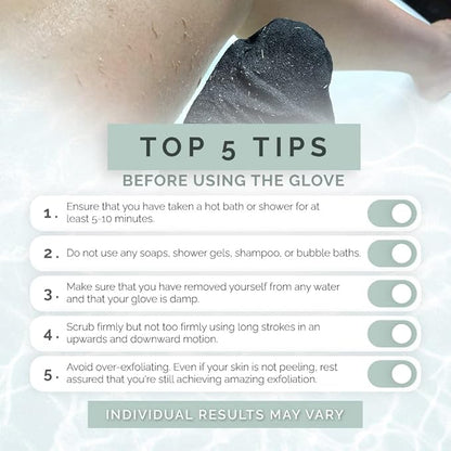 ???????????????? beauty exfoliating glove luxe