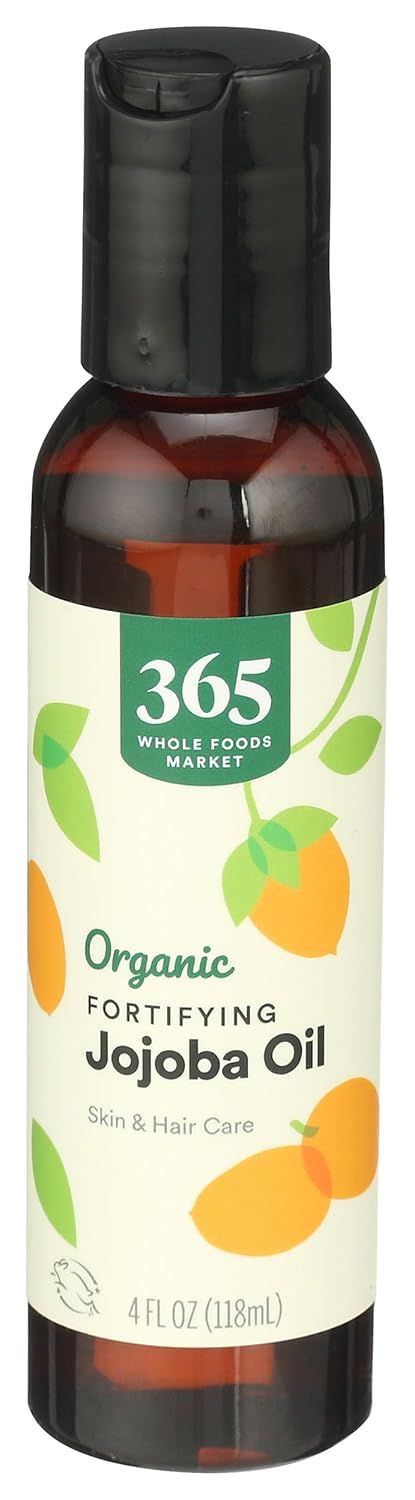 365 by Whole Foods Market, Organic Fortifying Jojoba Oil, Skin & Hair Care, 4 Fl Oz
