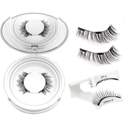 Ealra Craft Magnetic Eyelashes with Applicator,Lumentes Magnetic Eyelashes,3D Soft Flex,Reusable No Glue Needed Soft Lashes for Wmen with All-Day Wear(Natural#04)