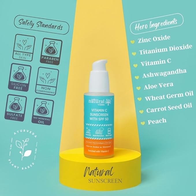 Natural Vibes Vitamin C Sunscreen