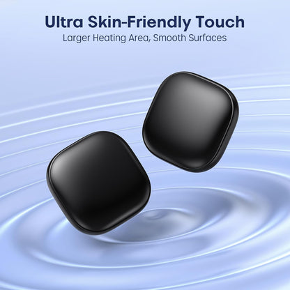 Pocket Size Magnetic Hand Warmers Rechargeable 2 Pack, Heat for 10 Hours AI Smart Chips 3 Levels Heating Ultrathin Protable Handwarmers Electric Glove Heater Hunting Camping Hiking Men Womens Gift