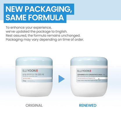 Illiyoon Ceramide Ato Concentrate Cream 500ml(16.9oz)