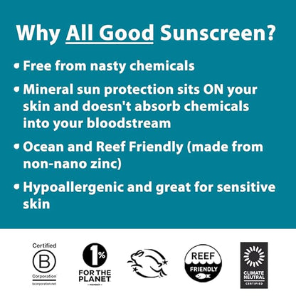 All Good Sport Mineral Sunscreen