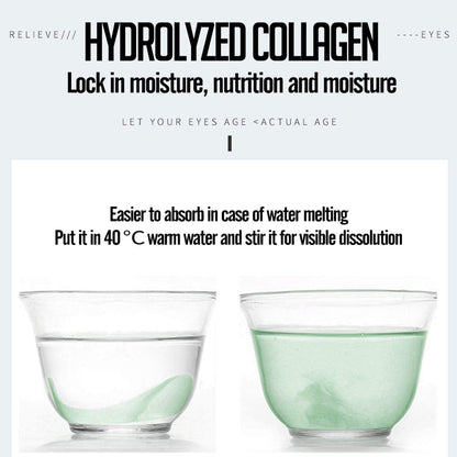 Under Eye Mask, Collagen Eye Mask 60 pcs, Green Tea Extract Under Eye Patches, Eye Mask for Puffy Eyes, Undereye Dark Circles Treatments, Under Eye Pads, Anti-Wrinkle Gel Pads