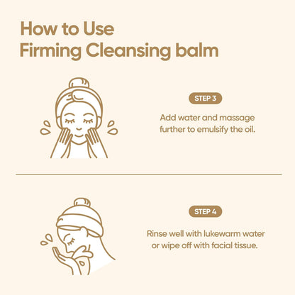 BANILA CO Clean it Zero Firming Cleansing Balm | Korean Makeup Remover, Cleansing Oil to Soothe and Moisturize Skin | Vegan | Made with Moringa Ceramide and Panthenol (100ml/3.38 fl.oz)