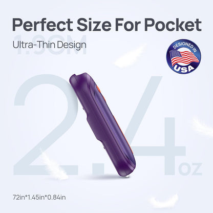 Rechargeable Hand Warmers 2 Pack, 6000mAh Electric Hand Warmer Rechargeable, 2 in 1 Portable Hand Warmers with AI Smart Chips, Outdoor, Hunting, Camping for Family for Christmas