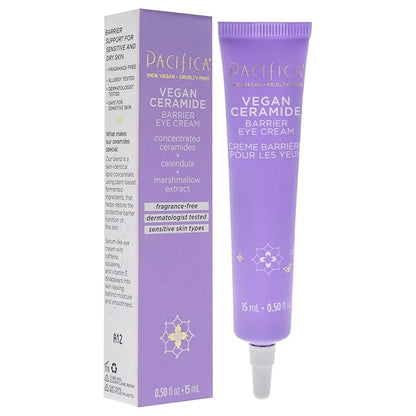 Vegan ceramide eye cream by