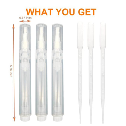 3-Pack 6ml Upgraded Refillable Cuticle