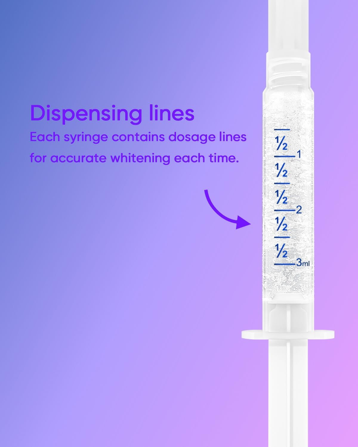 MySmile 4Pcs 35% Non-Sensitive Teeth Whitening Gel Refill Pack Kit for Whitening Teeth - Effective Painless Carbamide Peroxide Enamel Safety Mint Flavor Teeth Whitener(Not Include LED Mouth Tray)