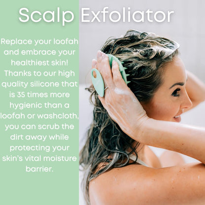 Skincare Essentials Kit - 4 Piece Bundle Pack - Face and Body Silicone Spa Accessory - Essential Beauty Set for Teen Girls Dove Grey