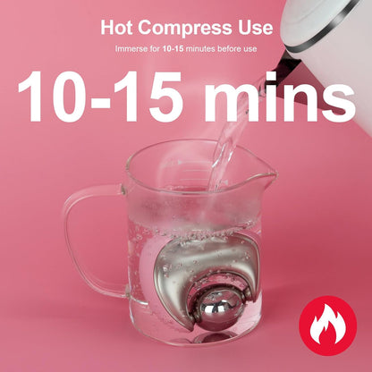 Facial Roller for Eyes and Face, 360° Ice Globes for Face Rotating Eye Cream Applicator Tool Ice Roller for Face and Eyes