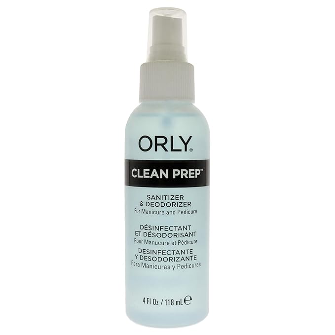 Orly Clean Prep Sanitizer and