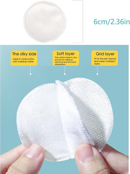 Pack of 3, cotton rounds