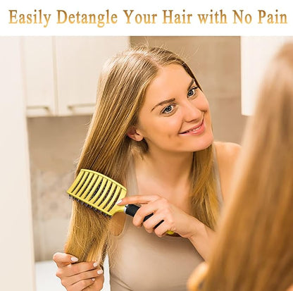 KTKUDY Detangling Brush Getting Knots