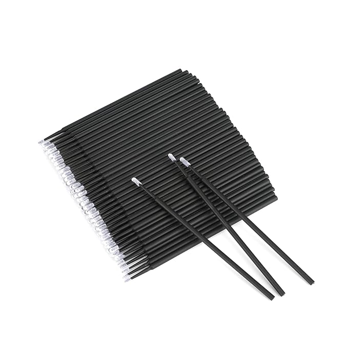G2plus 500pcs cotton swabs, black