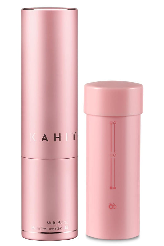 KAHI Wrinkle Bounce Multi Balm - REFILLABLE EDITION + Refill Kit | All-in-One Hydrating Lip Balm Eye Neck Cream Make Up Base & Face Mist Moisture Balm Stick Daily Face Moisturizer (0.32 oz)
