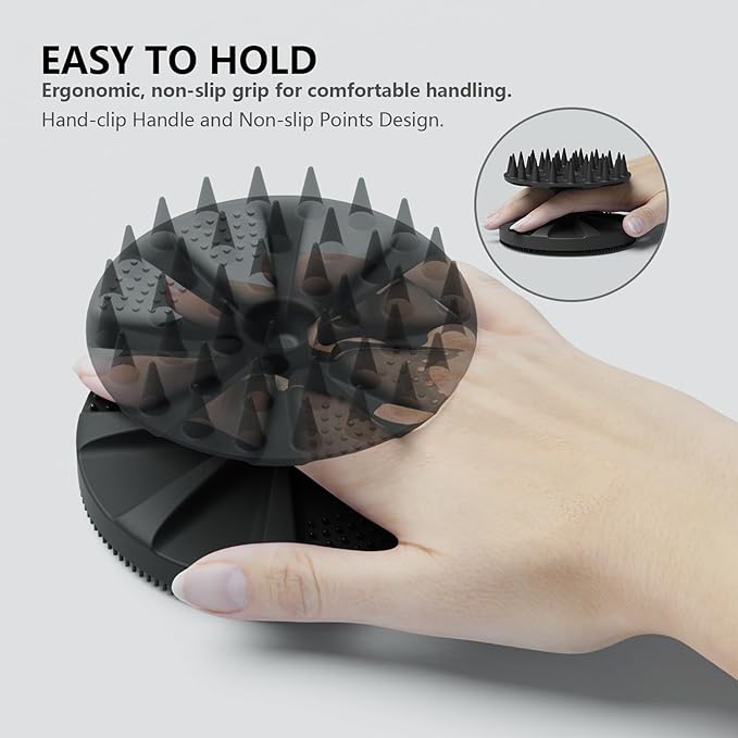 2 in 1 silicone brush,