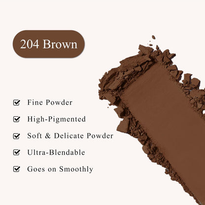 Single Brown Eyeshadow - Matte Brown Eye Shadow Palette - Blendable, Long Lasting, High Pigment Eye Makeup - Halloween Face & Body Paint