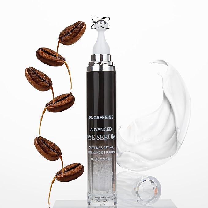 Caffeine 5% eye cream for