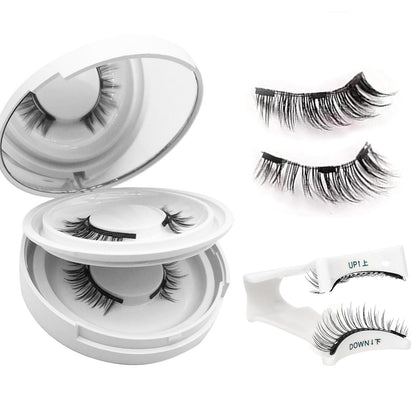 Ealra Craft Magnetic Eyelashes with Applicator,Lumentes Magnetic Eyelashes,3D Soft Flex,Reusable No Glue Needed Soft Lashes for Wmen with All-Day Wear(Natural#04+Simple#06)