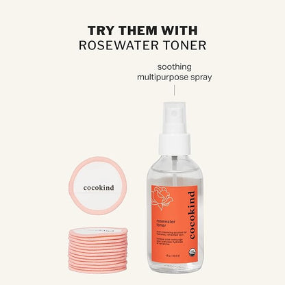 Cocokind reusable facial rounds, reusable