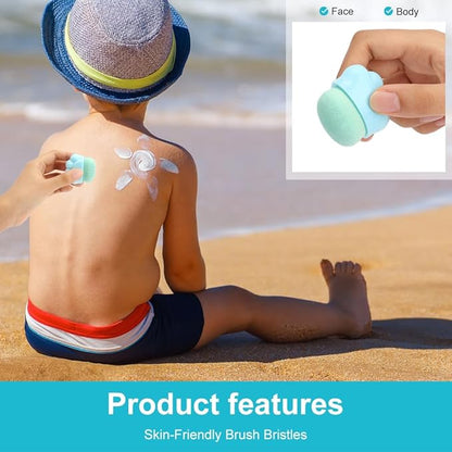 WALLFID 4PCS Sunscreen Applicator for