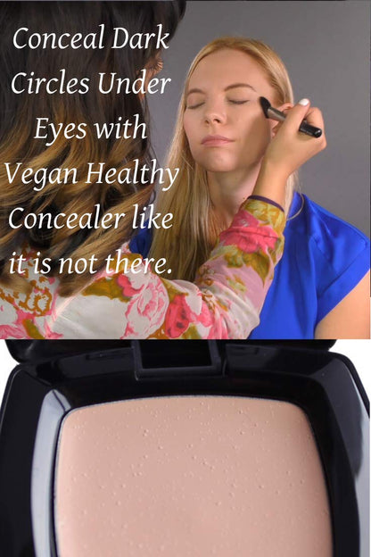Camoufleur Mineral Makeup Under Eye Concealer Medium. This Dark Circle Concealer Cream Made in USA with NO Parabrn