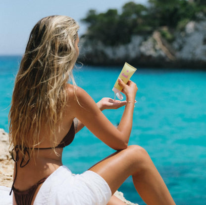 Bask Suncare SPF 50 Sheer Moisturizing Sunscreen Lotion - Broad Spectrum UVA/UVB Protection, Dermatologist Recommended, Hydrating, Lightweight & Fast Absorbing, No White Cast, Travel Size, 3.4 fl oz