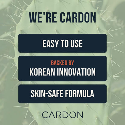 Cardon Men's Deep Pore Cleaning Clay Face Wash, 4x Better Than Charcoal, Oily, Acne-Prone Skin | Korean Premium Skin Care | Remove Face Oil & Dirt, (1 CT)