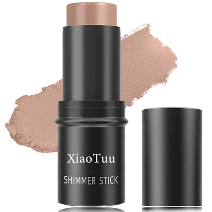 Cream Contour Sticks,Face Shading Stick Long Lasting Non-greasy Cream Contour Bronzer Stick,Lightweight Concealer Waterproof Face Contouring Makeup Pen for Women(04#)